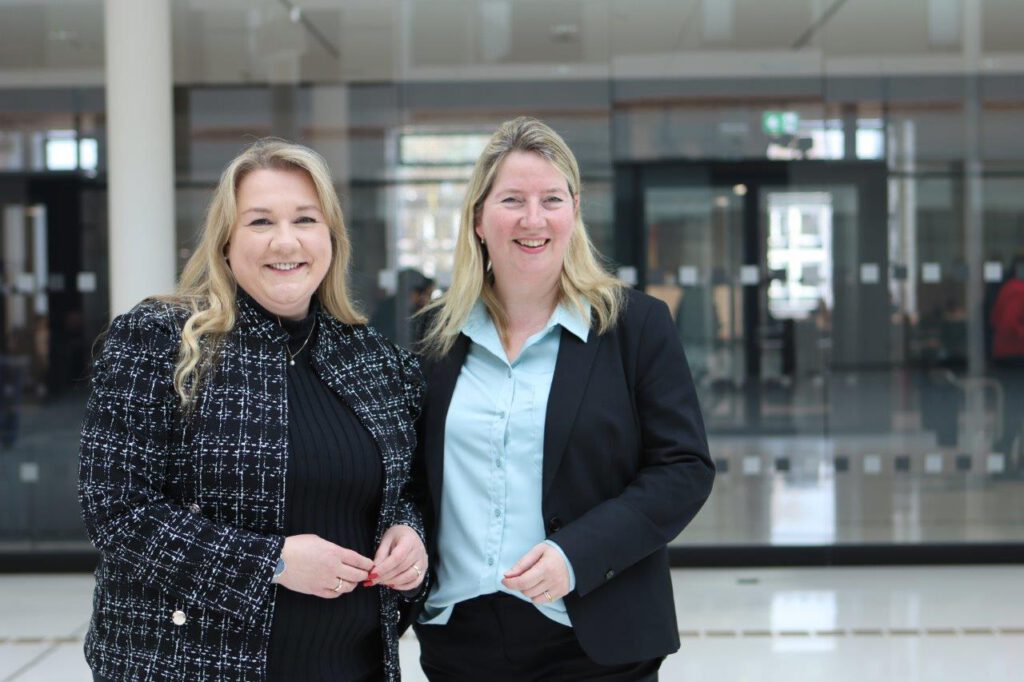 MdL Birgit Butter & Melanie Reinecke